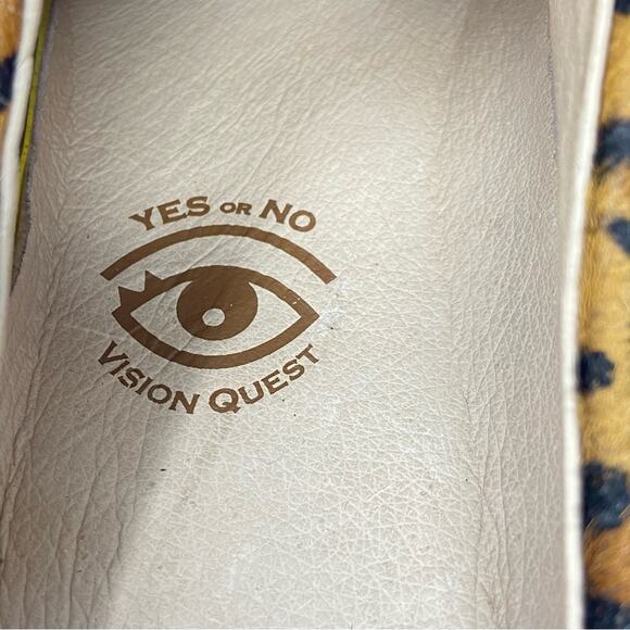 Vision Quest Babouche Mules Leopard Print Calf Hair Leather Women’s Size 40 - Picture 9 of 10